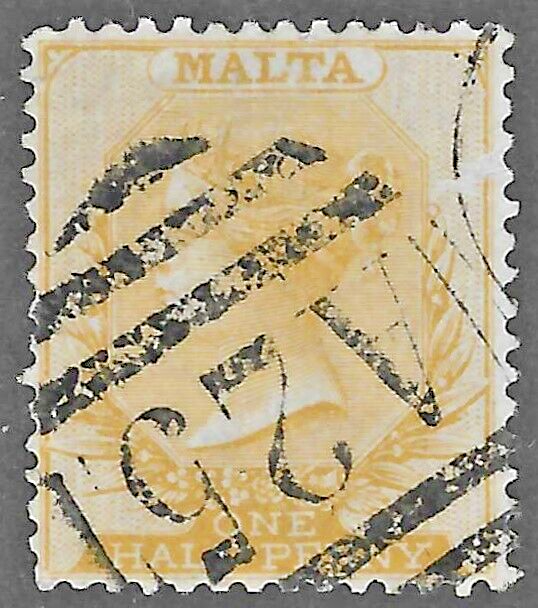 Malta (1863) - Scott # 3, Used