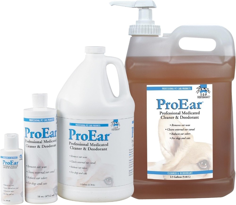 ProEar Professional Medicated Ear Cleaners — Versatile and Effective Solution...