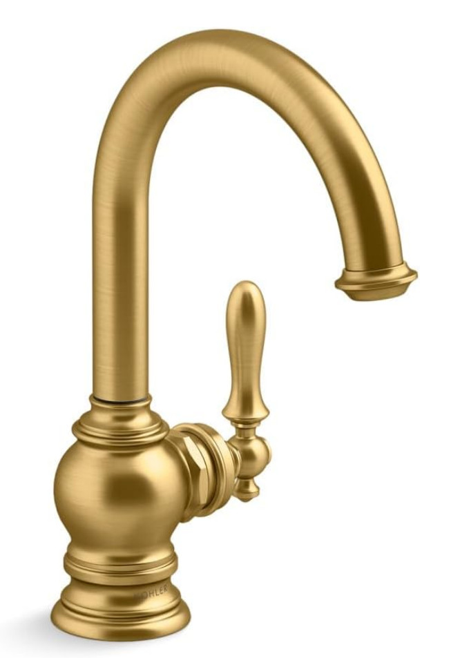 Kohler K-24074-2MB Artifacts Water Dispenser Faucet, Brushed Moderne Brass