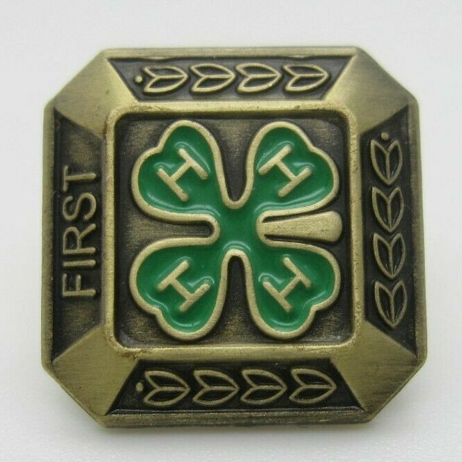 First 4 Clover Lapel Pin (A40)