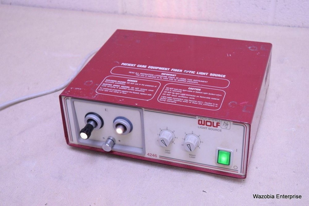 RICHARD WOLF FIBER OPTIC LIGHT SOURCE 4246 4246.001