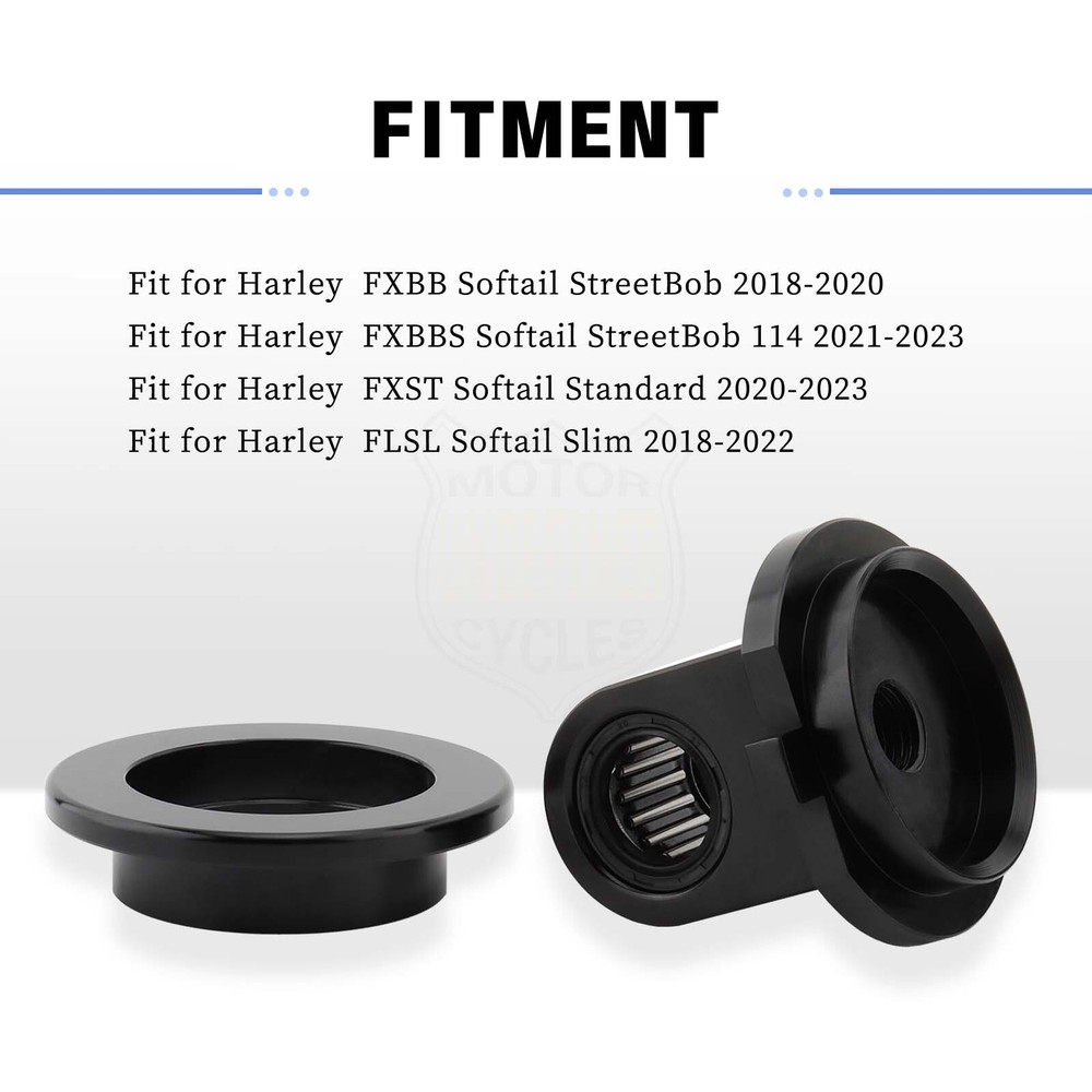 For Harley M8 Softail Models Shock Lowering Kit Without Remote Pre-load Adjuster
