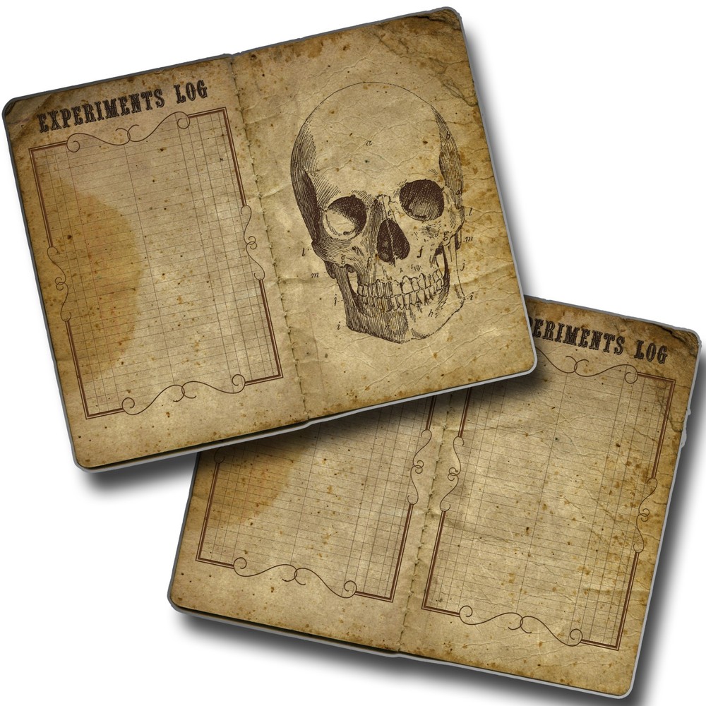 Steampunk Scientist Journal DIY Kit - Junk Journal, Journal, Smash Book -EZ-7014