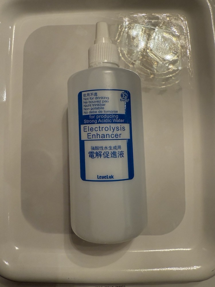 Enagic Kangen Leveluk Electrolysis Enhancer Fluid SD Series 400g Bottles
