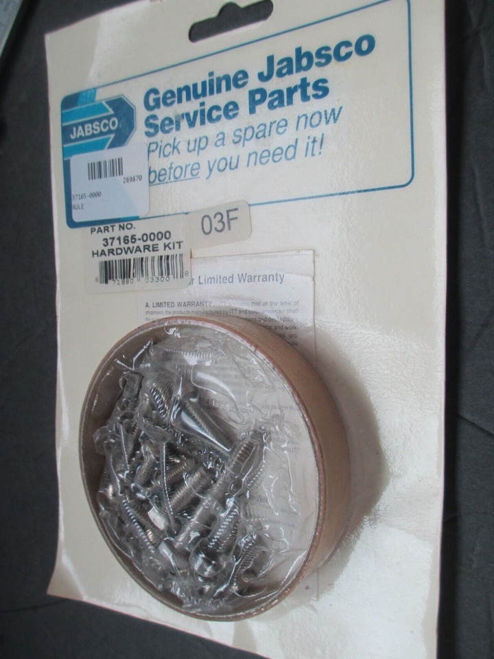 Jabsco  ITT PAR Hardware Kit 37165-0000