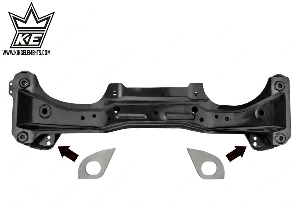 BMW E46 Plates to Reinforce the Front Subframe