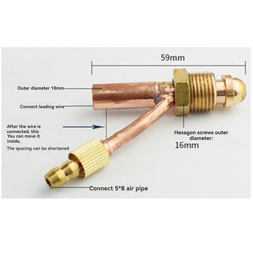 For WP-26 Torch Split Split Cable Connector Fitting Front Split Front Upper End