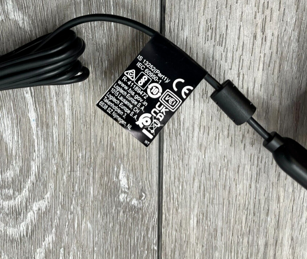 Logitech 720p HD Webcam w/Long Range Microphone, Black