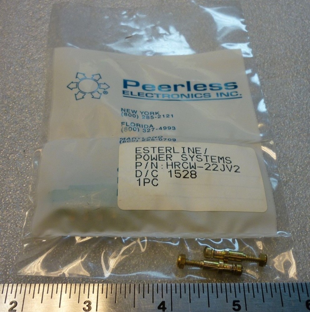 ESTERLINE/ POWER SYSTEM BASIC RELAY SOCKET P/N HRCW-22JV2