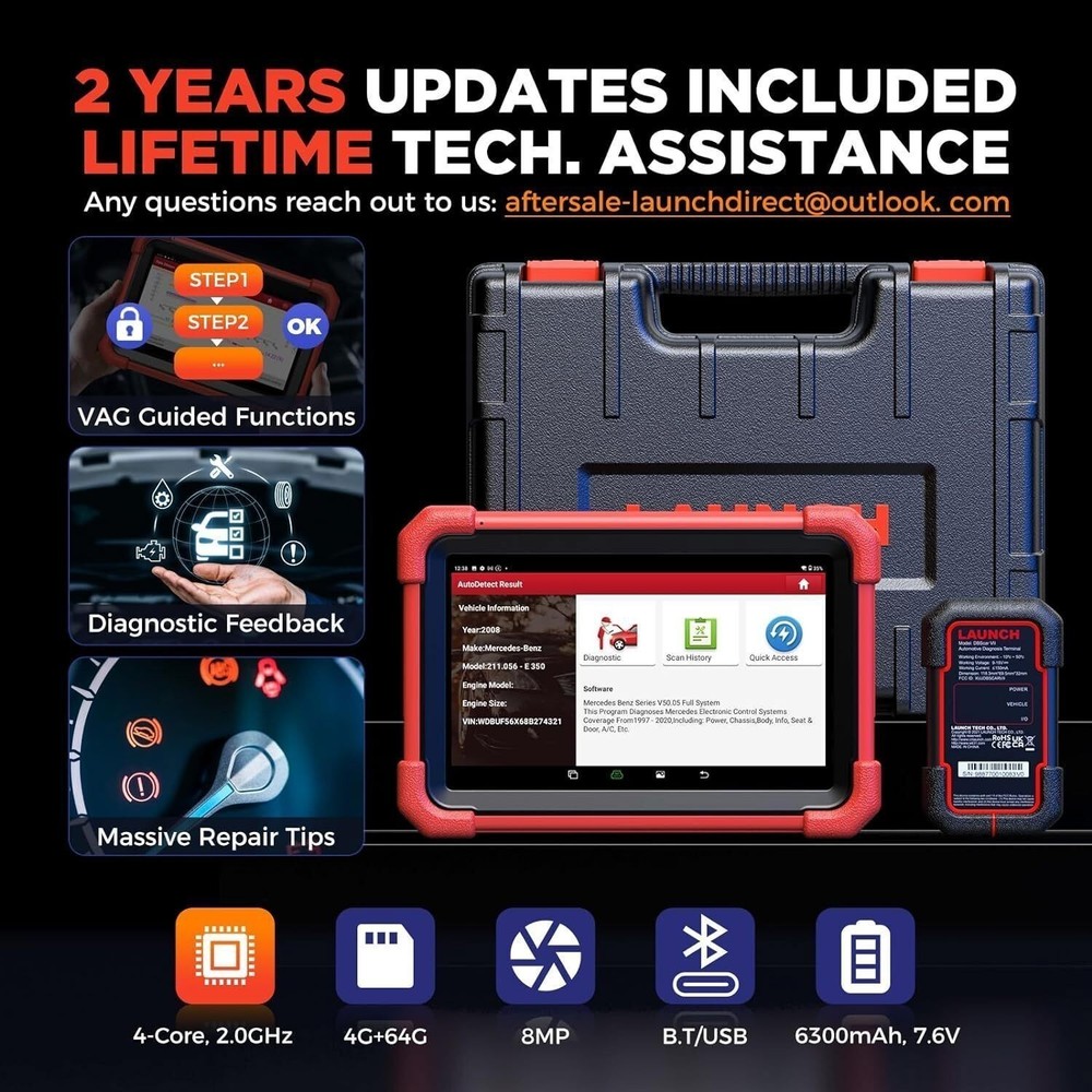 LAUNCH CRP919XBT Bidirectional Bluetooth Diagnostic Scanner ECU Reader