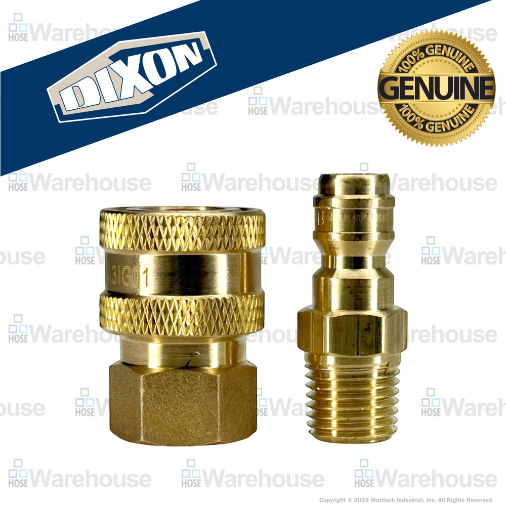 Genuine Dixon E-Series 1/4" Quick Disconnect Kit – 2EF2-B, E2M2-B - 5200 PSI