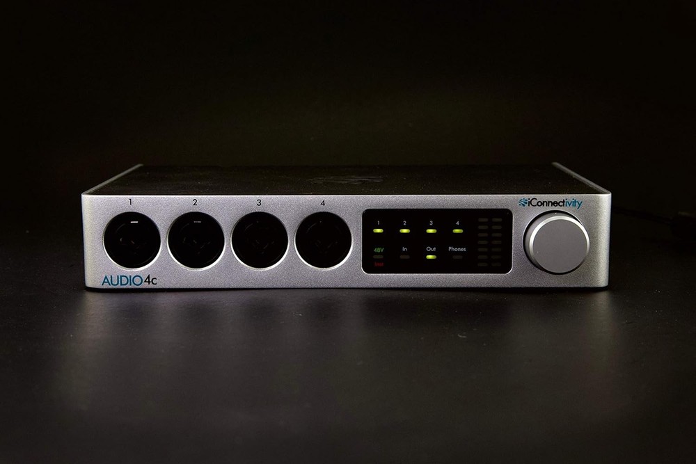 iConnectivity AUDIO4c Audio + MIDI Interface for Streaming/Live Performance