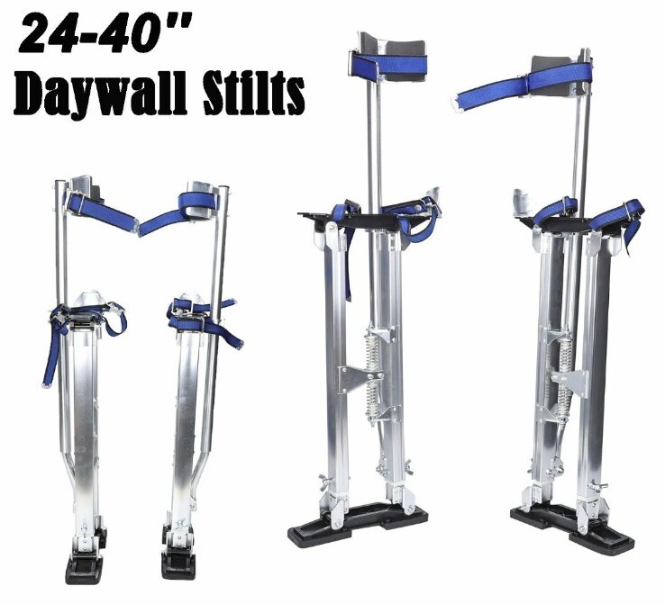 Yescom Aluminum Drywall Stilts - Blue