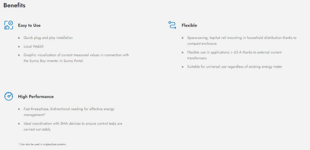 SMA Energy Meter - SMA EMETER-20