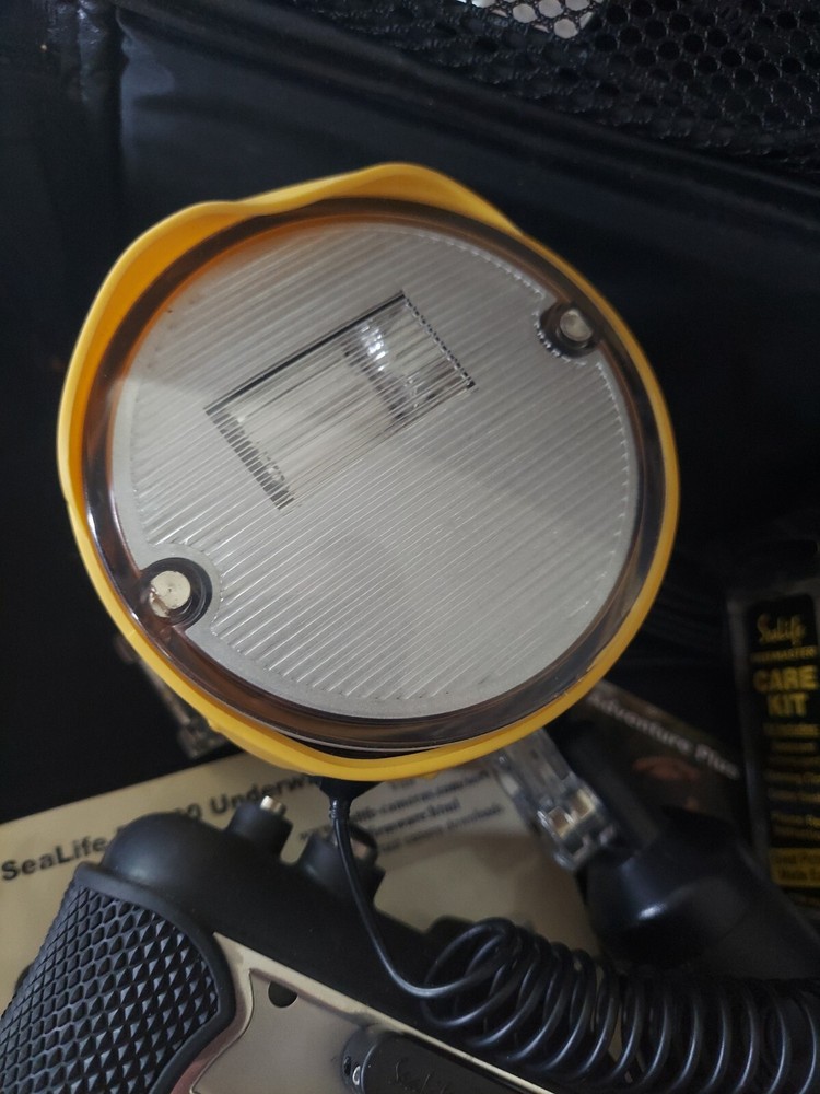 Sealife DC500 Underwater Camera Case & Digital Flash Only **READ!** CLEAN