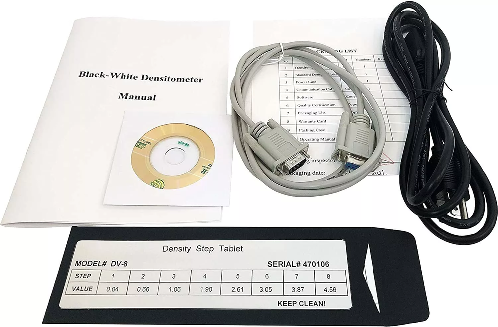Black and White Density Meter Transmission Densitometer NDT Testing with 0-5.0D