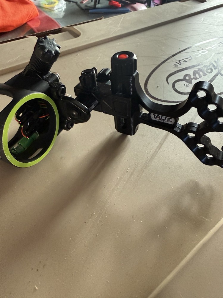 CBE Tactic Micro 5-Pin Fixed Pin Archery Bow Sight Black Multi-Pin Adjustable