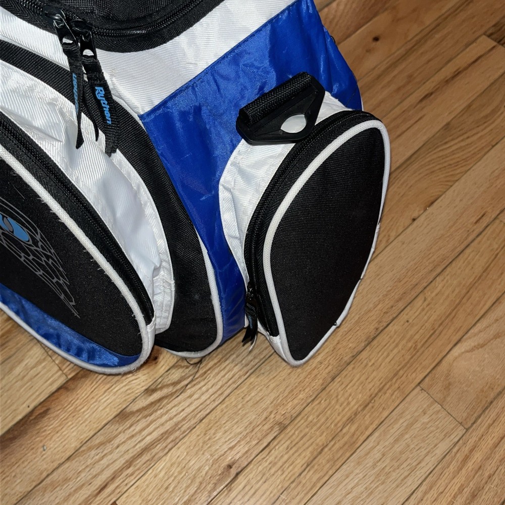Python Deluxe "Club" Racquetball Bag (Black/Blue) Large No Shoulder Strap