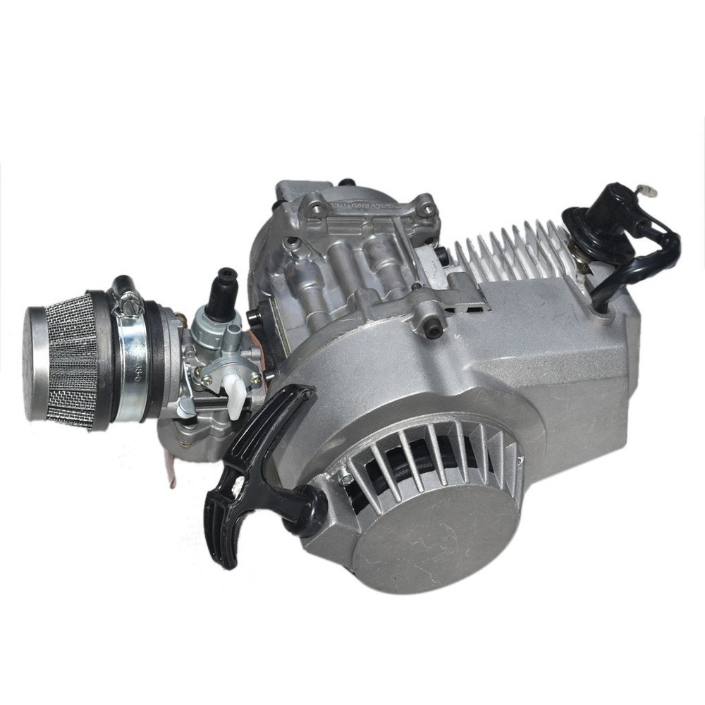 49cc 50cc 2 Stroke Engine Motor Pull Start For Pocket Dirt Bike ATV Chopper Quad