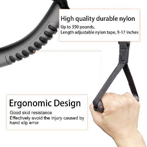 Hand Handle Adjustable Standing Safety Handle Suitable for Elderly 1-Pcs Black