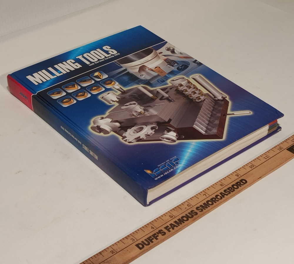 ISCAR Milling Tools Inch Version Catalog 2013 Hard Cover Original Reference Book