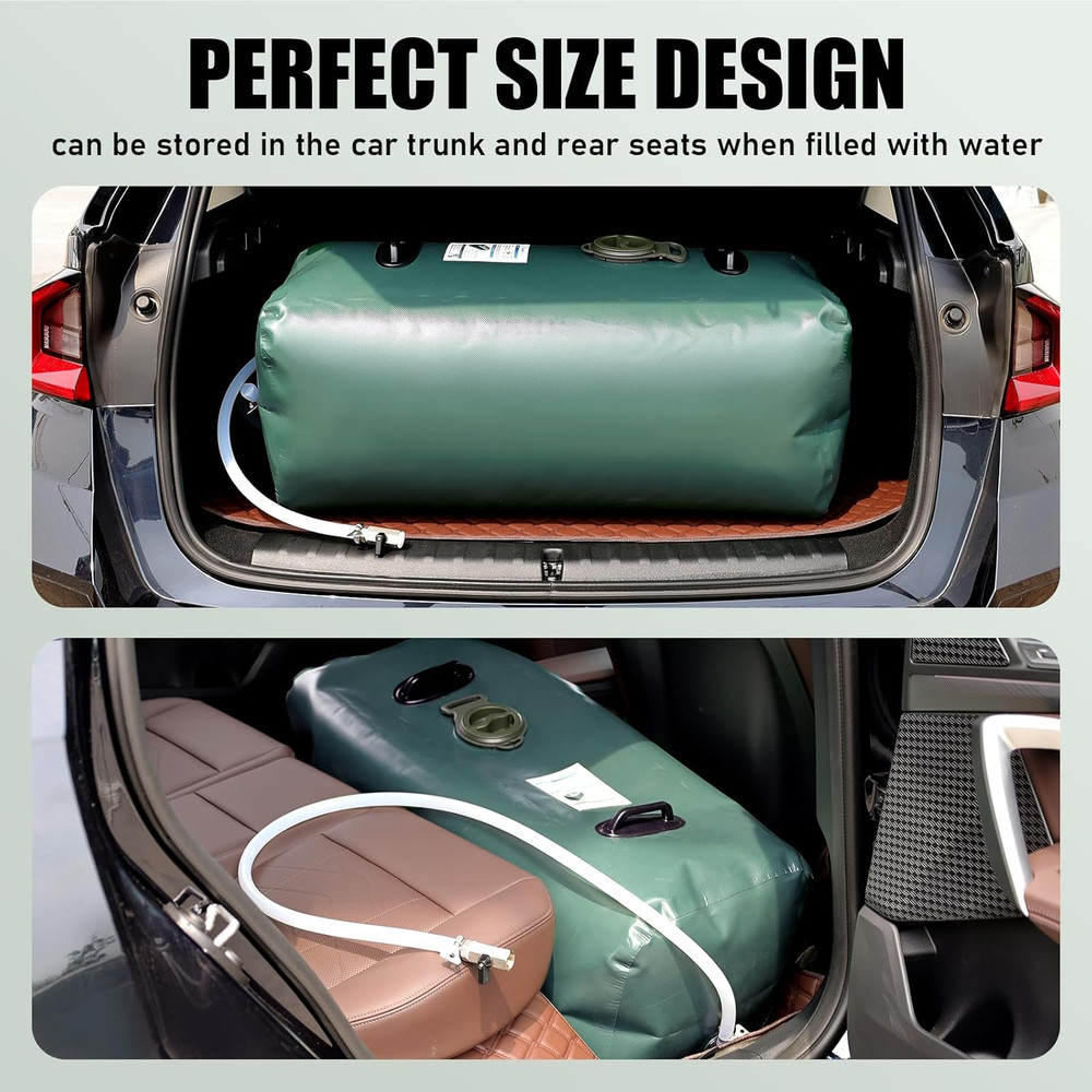 Drinking Water Storage Container,Portable Water Storage Bladder, RV Foldable Wat