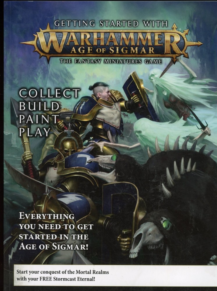 WARHAMMER Age Of Sigmar Getting Started Guidebook - NEW