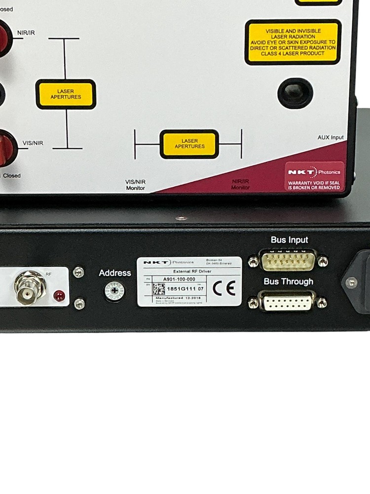 NKT Photonics SuperK Select niR1/IR With External RF Driver & RS485 Adapter