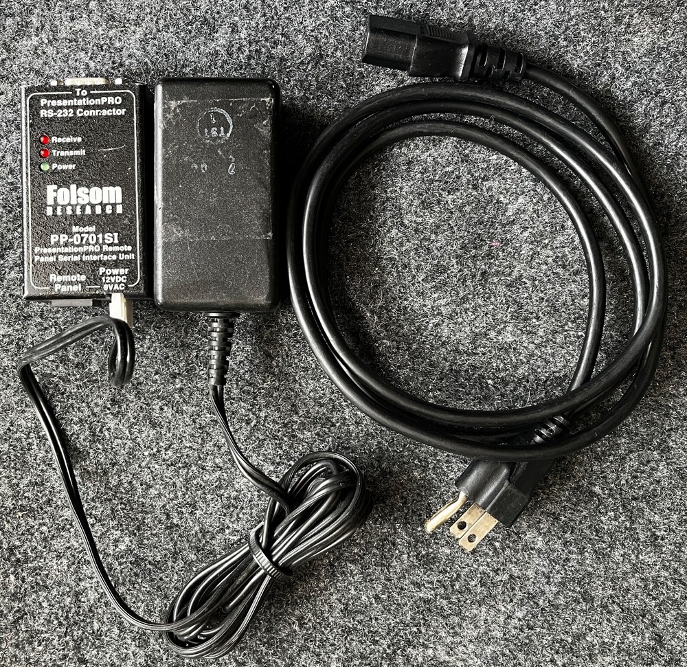 Folsom Research Presentation Pro PS2001 AV Network Switch with Remote Controller