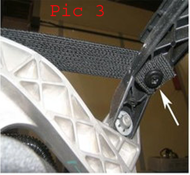 IMPROVED ! Corvette Convertible Elastic Straps GM PN 89024073