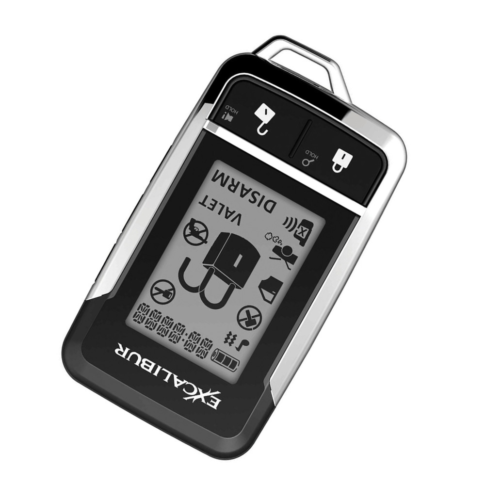 Excalibur 2-Way Monochrome LCD Remote Transmitter 15903