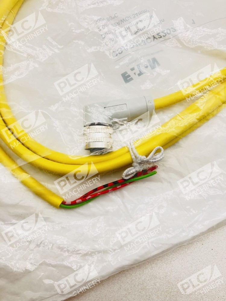 Eaton CSAR3F3CY2202 3-Pin Sensor Cable Right Angle Micro Cordset