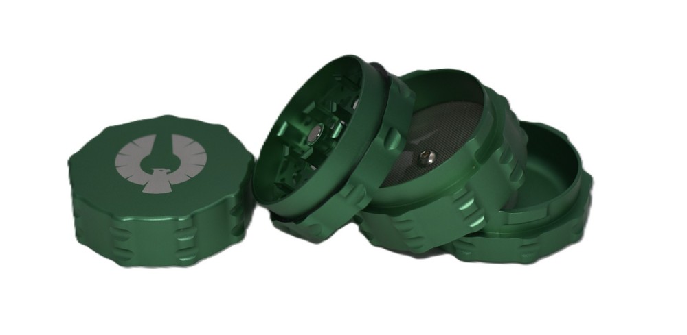 Phoenician - Medium 4 Piece Green Grinder Authentic