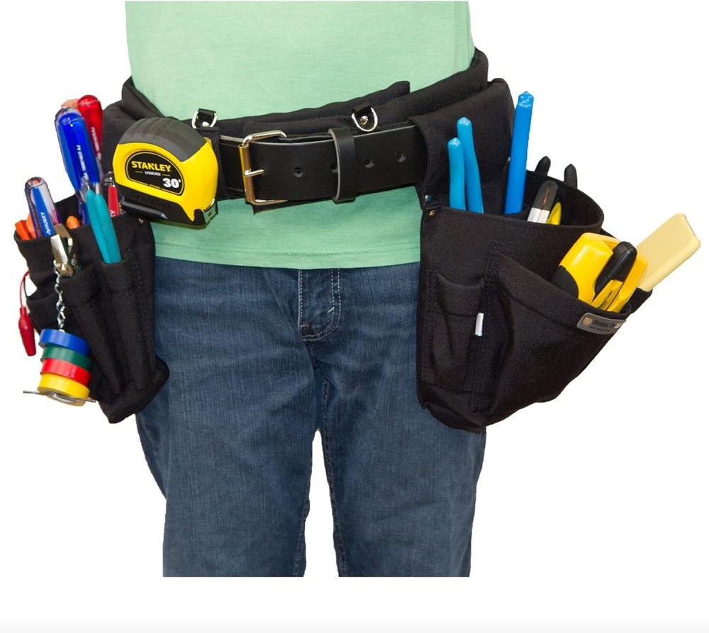 BOULDER BAG Professional Electrician's MAX Combo w/ Comfort Back Support Tool Be