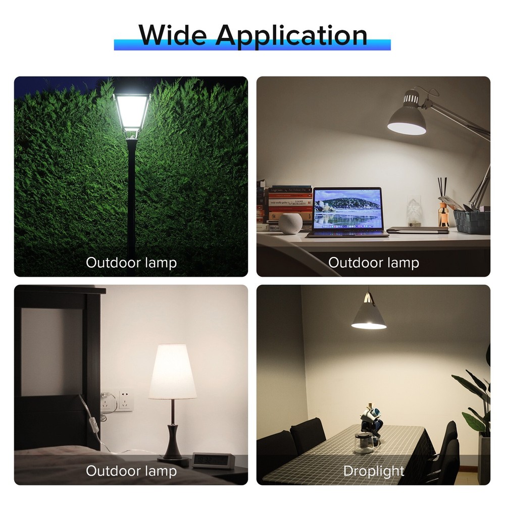 4 Pack 200W Equivalent LED Light Bulb A21 5000K 16W Home Energy Saving Efficient