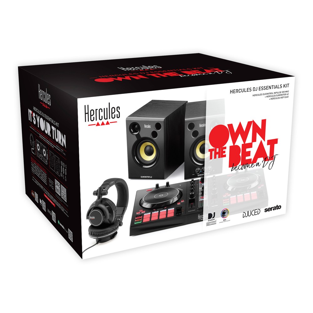 Hercules DJ Essentials Kit Complete Setup