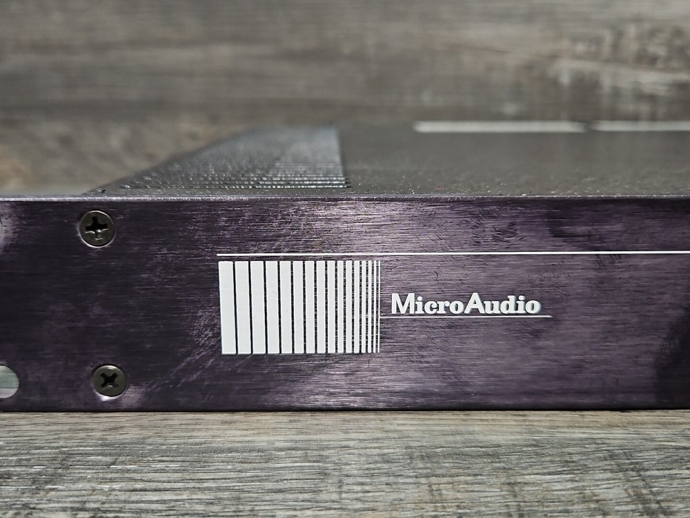MicroAudio Micro Audio EQ Pod 2.0CQ Dual Channel 28 Band Programmable Equalizer