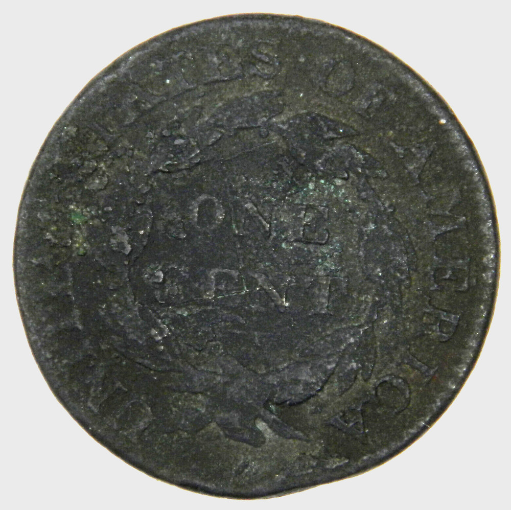 1825 N-9 R-2 LARGE CENT!