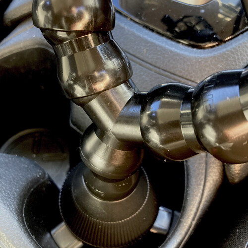 Flexible Cup-Holder Mic Mount Duo Rig