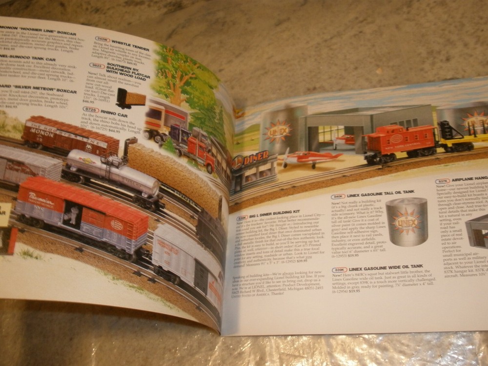 LIONEL CLASSIC 1997 CATALOG - MINT CONDITION - 24 PAGES