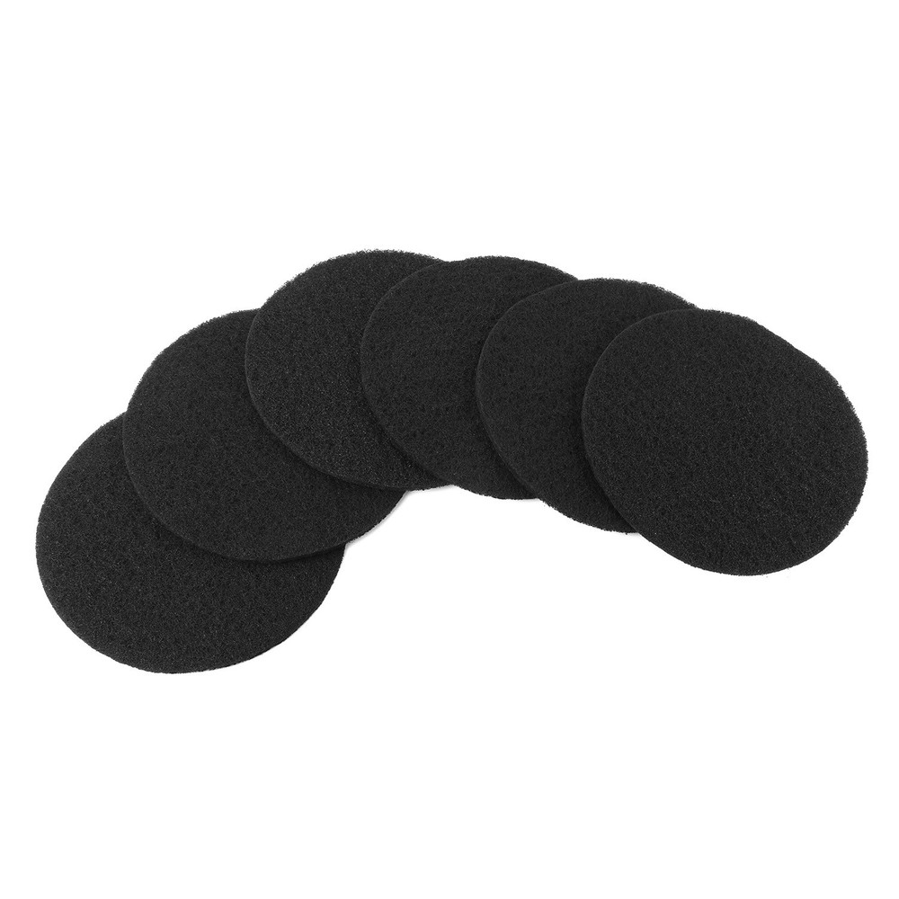 Round 6.7" Kitchen Compost Bin Charcoal Filter Replacement Pail Carbon Filter 6X