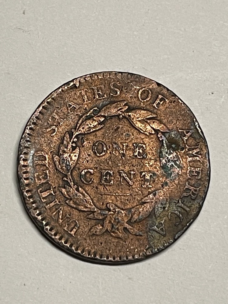 1817 Large Cent Matron Coronet Head 13 Stars, Liberty
