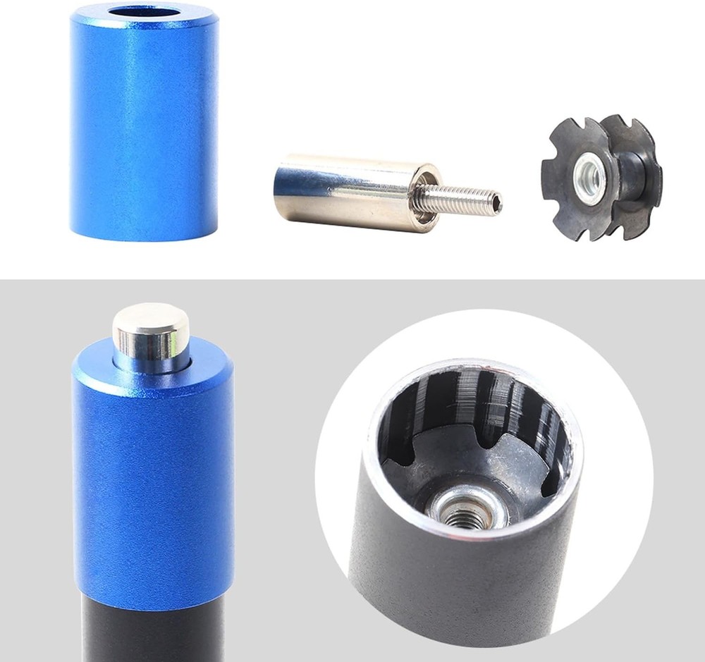 Ragyzity Bike Star Nut Setting Tool, Fork Installer Setting, Blue