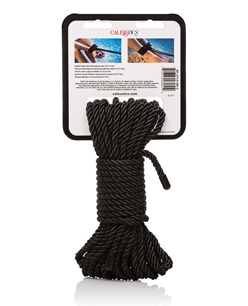 CalExotics Scandal Bdsm Rope 32 Feet Black