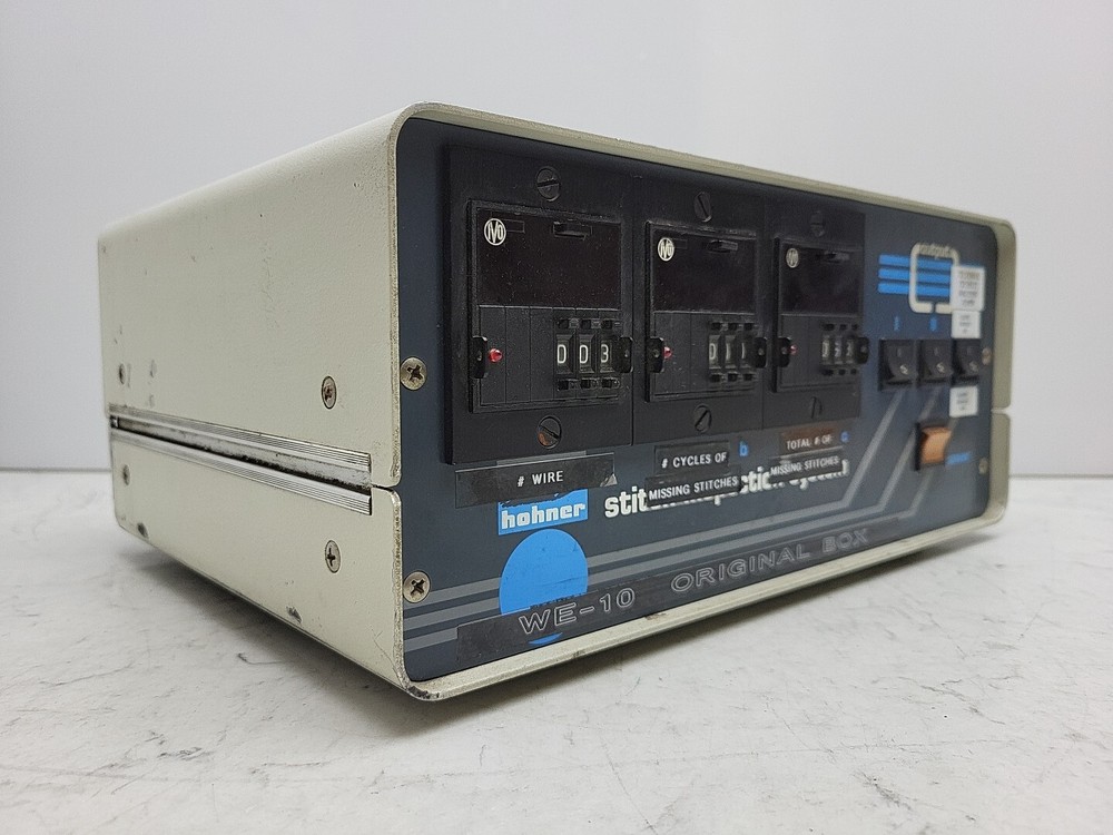 Hohner Stitch Inspection System Module Stitching