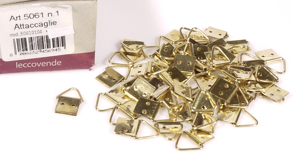 PRL) 55 BRASS ATTACHMENT HOOKS FRAMES CIAS 5061 FRAME HOOK FRAMES