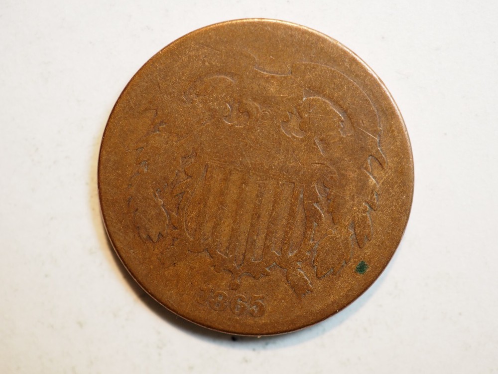 1865 LM 2 CENT - FREE SHIPPING! A1584