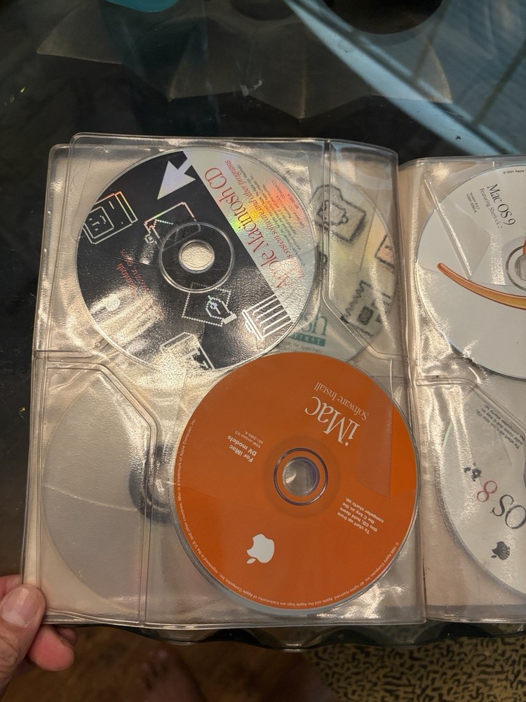 Vintage Apple Install Disk CD Mac OS 8 9