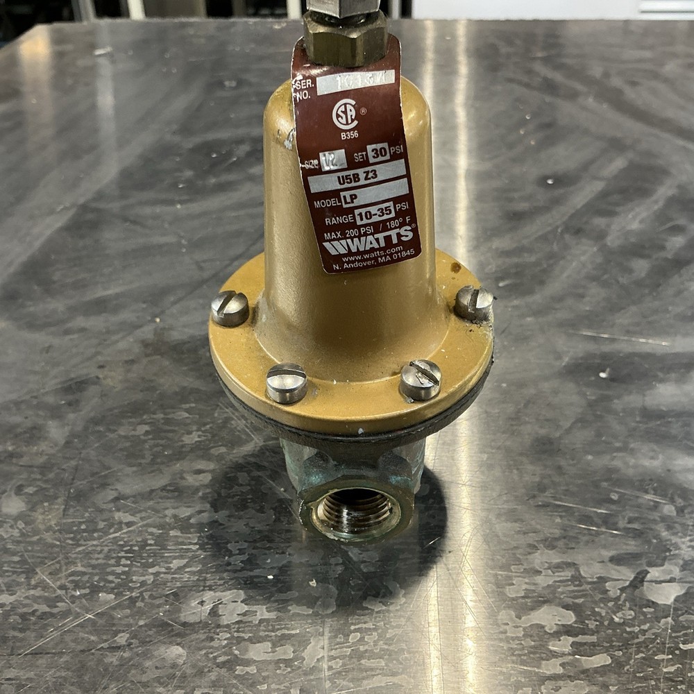 Watts U5BZ3 Pressure Reducing Valve