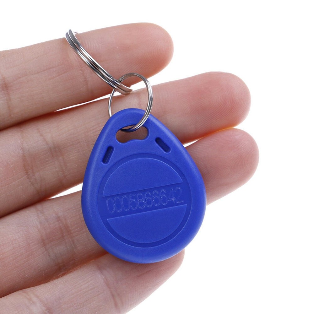 10Pack TK4100 Keychain 125KHZ RFID Proximity ID Card Token Tags Key 64 Bits